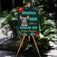 thumbnail image 4 of Sphynx Dad Like a Regular Dad Only Cooler Happy Father's Day Vertical Matte Canvas Poster Cat Lover Kitten Owner Gifts Idea Wall Art Home Decor - 02007, 4 of 5