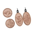 thumbnail image 2 of Lipstore 4 Pieces Needle Minders Needle Threader Set Wooden Practical Flexible Sewing Pin Set B, 2 of 8