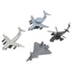 thumbnail image 2 of Juguete modelo de avión, 4 piezas de avión extraíble, avión extraíble, juguete de avión para niños, grado profesional, 2 of 9