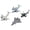 Multicolor, variant on NFTIGB 4pcs Pull Back Airplane Toy Children Boys Alloy Simulated Aircraft Plane Model Birthday Gift Decoration Camouflage (16.54 inches / 42 cm)