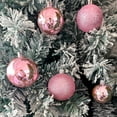 thumbnail image 2 of Christmas Balls 24 PK 1.1 Inch (3CM) Pre-Strung Shatter Proof Christmas Ornament Balls for Xmas Tree, 2 of 7