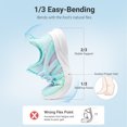 thumbnail image 4 of DREAM PAIRS Kids' Slip-On Sneakers, Lightweight Breathable Running Shoes with Non-Slip Flexible Sole for Walking, School, Gym and Play, 4 of 6