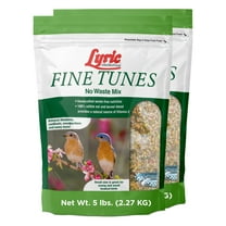 Lyric Fine Tunes Wild Bird Seed - No Waste Bird Food Mix - Attracts Colorful Wild Birds - Perfect for Your Backyard Feeders - 10 lb. (Pack of 2-5 lb. Bags)