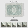 thumbnail image 5 of CHITOOMA 8'x10' Boho Area Rugs for Living Room, Machine Washable Floral Area Rug with Non-Slip Backing, Stain Resistant Non-Shed Carpet for Bedroom, Dining Room, Dorm, Office, 5 of 10