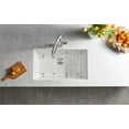 thumbnail image 3 of Precis Super Single Bowl Kitchen Sink Kit with Accessories, 3 of 3