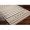thumbnail image 3 of Hauteloom Vamo Wool Living Room, Bedroom Area Rug - Brown - 6' x 9', 3 of 10