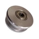 thumbnail image 5 of Polea de rodamiento para fitness, diámetro de ranura de rueda de 10 mm, repuesto resistente para ejercicio. Plata, 5 of 9