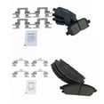thumbnail image 3 of TRQ Front & Rear Semi-Metallic Brake Pad Kit for Acura MDX Truck SUV New BFA20147, 3 of 4