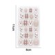 thumbnail image 2 of Uñas Navidad Rojo Press On Nails Nails For Girls, 2 of 5