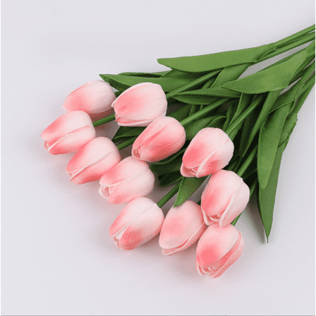 Zhuge 12pcs Tulips Artificial Flowers, Fake flowers, Flores Artificiales Para, Wedding Decor