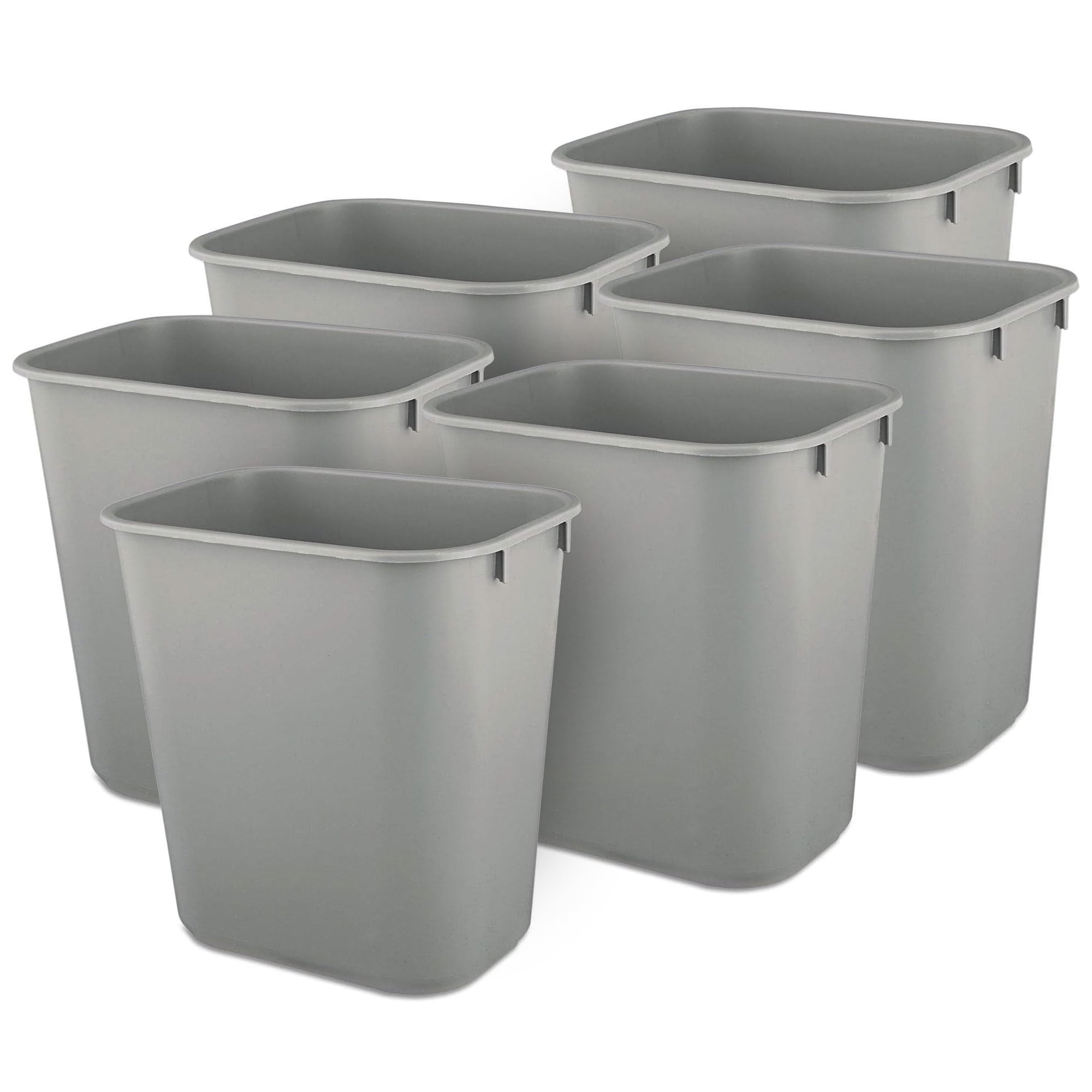 Magnum Gray 44 Gallon Trash Can, Construction Grade, Heavy Duty Plastic-785070