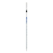 Serological Pipette, 2ml - Class A, Tolerance ?0.010ml - Blue Graduations - Color Code, Black - Calibrated for Delivery to Jet - Borosilicate Glass - Eisco Labs