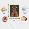 thumbnail image 3 of Hieng Retro Hippie Wall Art 70's Psychedelic Eyes Art Posters, Inspirational Quote Canvas Painting Pictures Prints Wall Decor for Bedroom Living Room Apartment Teen Dorm HomeUnframed, 3 of 6