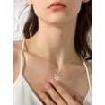 thumbnail image 2 of CACA LADY Cat Necklace 925 Sterling Silver Cute Cat on the Moon Pendant Animal Jewelry for Women Cat Lover Gifts for Daughter Granddaughter Wife Birthday, 2 of 6