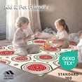 thumbnail image 4 of ODIKA 8'x10' Machine Washable Non-Slip Area Rug, Rustic Christmas Cookie with Whipped Icing and Sprinkles High Traffic Rug, Red, 620904, 4 of 5