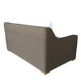 thumbnail image 6 of Padma's Plantation Nautilus Wicker Patio Loveseat in Kubu Gray, 6 of 7