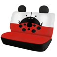 thumbnail image 5 of Psesaysky Cartoon Ladybug Rear Bench Cover Protectors with Stretchy Dustproof, Back Seat Covers for Sedan Van, 2 Pack Automotive Accessories, 5 of 7