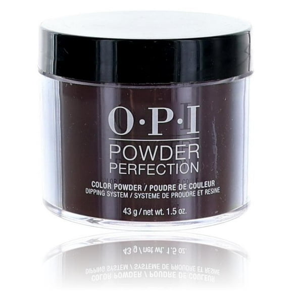 OPI Powder Perfection Nail Dip Powder, Black Cherry Chutney 1.5 Oz