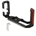 thumbnail image 2 of Camera L Shape Grip, XT5 Camera, with Wood Handle, Aluminum Alloy, Pearwood, for Seamless Integration, Comfortable Grip, Full Access to Camera Functions, 2 of 7