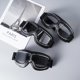 thumbnail image 2 of Motorcycle Goggles Vintage Pilot Style Cruiser Scooters Goggle Outdoor Sand Goggles Bike Racer Cruiser Touring Eyewear Silver, 2 of 4