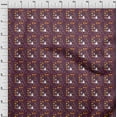 thumbnail image 4 of oneOone Cotton Poplin Twill Purple Fabric Halloween Dress Material Fabric Print Fabric By The Yard 56 Inch Wide, 4 of 4