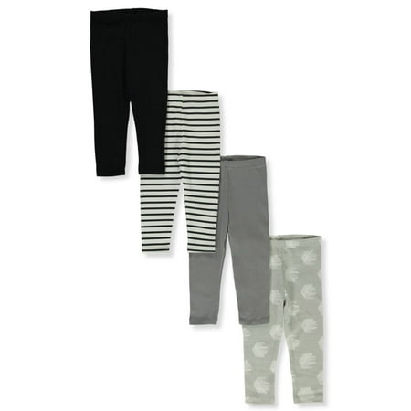

Hanes Baby Girls 4-Pack Knit Leggings - black 12 - 18 months (Infant)