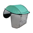 thumbnail image 1 of Toldo Cubresol Con Parabrisas Abatible Verde Motoneta, 1 of 5