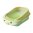 thumbnail image 2 of Toilette pour Chaton Bac à Litière pour Chats Bassin pour Chat Bassin Anti-Chat Toilette pour Chat Vert, 2 of 9