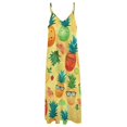 thumbnail image 4 of Lunarable Pineapple Sleeveless Dress for Women Clothing Female Women's Summer Skirt, 4 of 7
