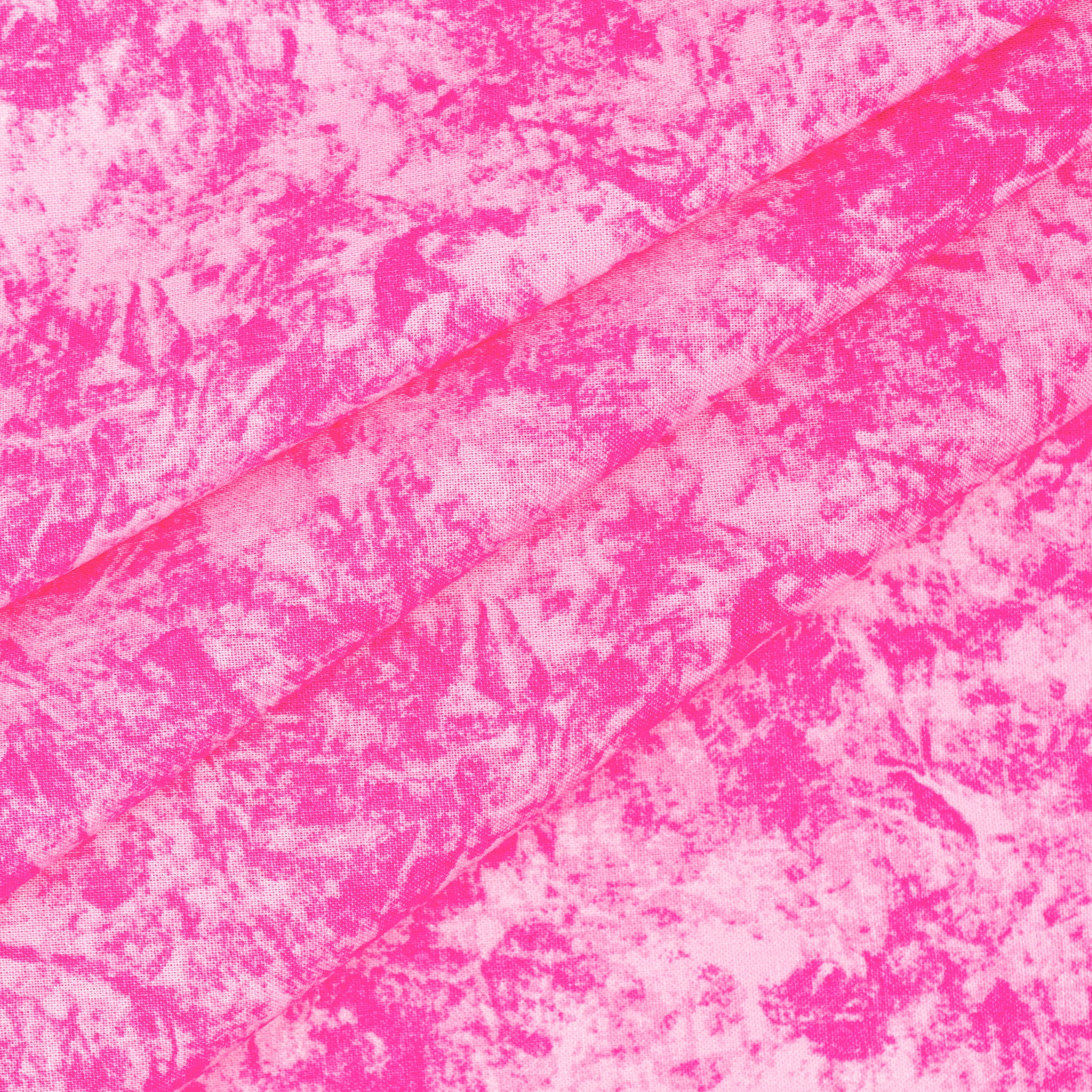 Waverly Inspirations 1 Yard Cut 100% Cotton Prints Fabric, Batik Magenta, 44" Wide for Quilting & Sewing