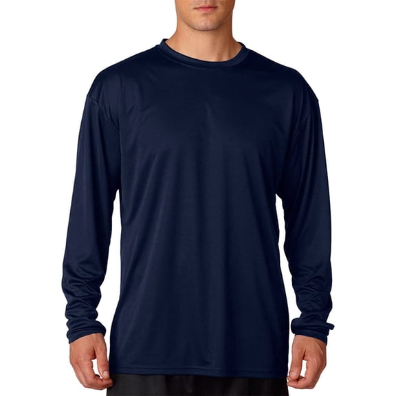 A4 Long Sleeve Cooling Performance Crew Shirt N3165