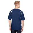 thumbnail image 3 of A4 100% POLY CLRBLK PERFORM T (NAVY/ WHITE XL), 3 of 4
