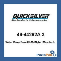 Quicksilver 44292A3 Water Pump Base Repair Kit for Select MerCruiser MR and Alpha One Drives