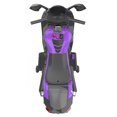 thumbnail image 6 of 12V Ride on Electric Car Toy, Electric Kids Motorcycle with LED, Bluetooth,Music,Horn,110Lbs Load,Violet, 6 of 7