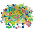 thumbnail image 5 of JANGSLNG 100Pcs Decorative Pebbles Colorful Glow in Dark Aquarium Landscaping 14mm Luminous Courtyard Paving Natural Crystals Rocks Garden Decoration, 5 of 8