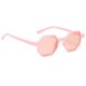 thumbnail image 4 of Gafas de sol cuadradas con espejo pequeño de estilo vintage poligonal para mujer uv400 Rosado jinwen Gafas de sol cuadradas, 4 of 5