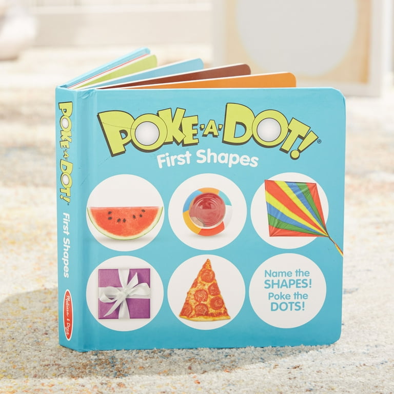 Melissa & Doug Fun Preschool Kids Poke-a-Dot: First Shapes