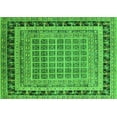 thumbnail image 1 of Ahgly Company Indoor Rectangle Oriental Green Industrial Area Rugs, 5' x 7', 1 of 4