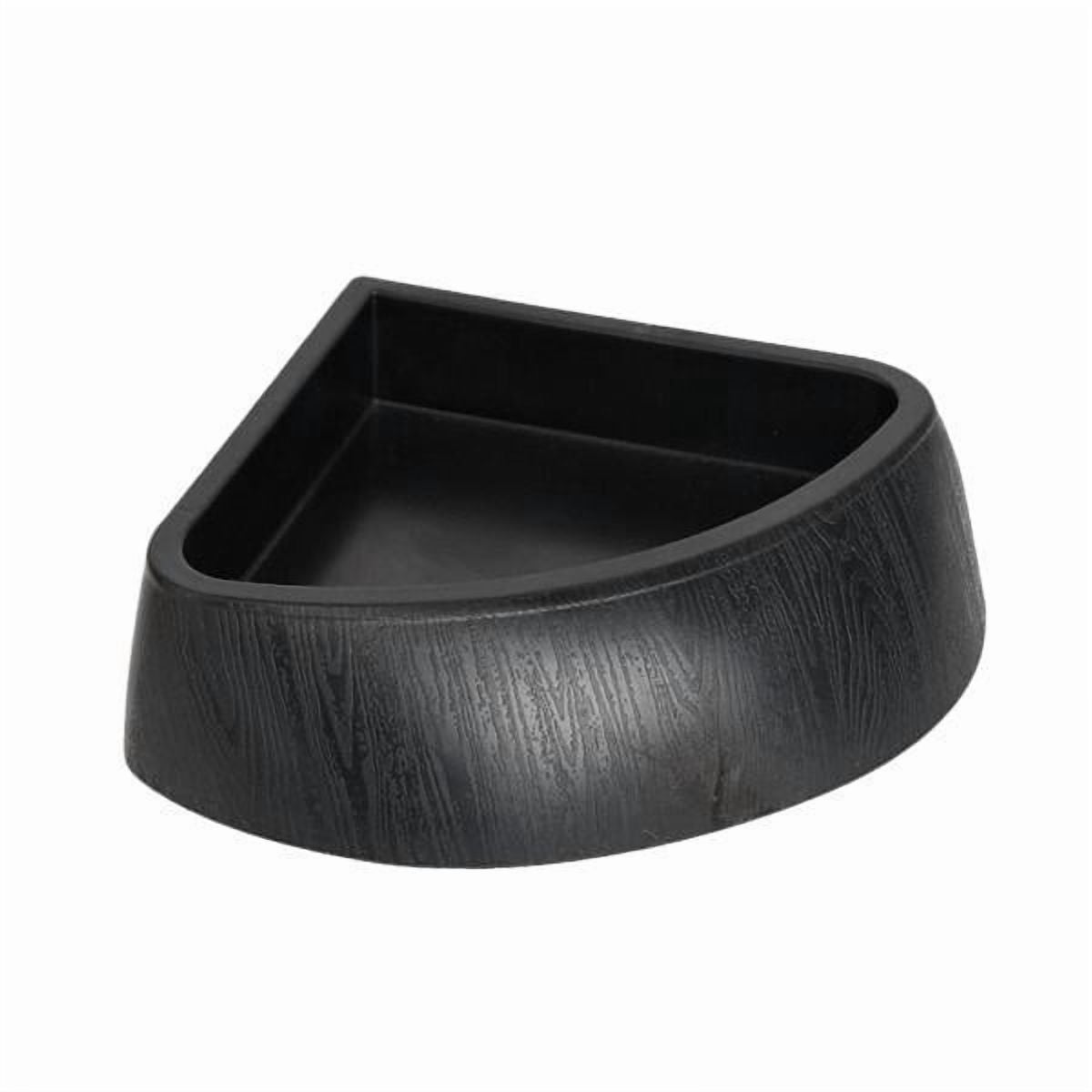 simhoa 3xReptile Feeding Dish Corner Bowl Drinking Bowl Decorative Non Tip Space Saving Food Dish Feeder for Frog Gecko Tortoise Snake 6 Pcs