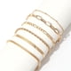 thumbnail image 4 of Fiudx Pulsera Bohemia, Artefactos de Metal, Brazalete Retro, Joyería de Hierro Duradera, Prenda Bohemia para Uso Diario, Idea de Regalo para Mujer, Talla Ajustable., 4 of 7