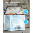 thumbnail image 6 of TABU 10.0 cu ft Deep Freezer with Removable Basket, Adjustable Temperature(Black), 6 of 8