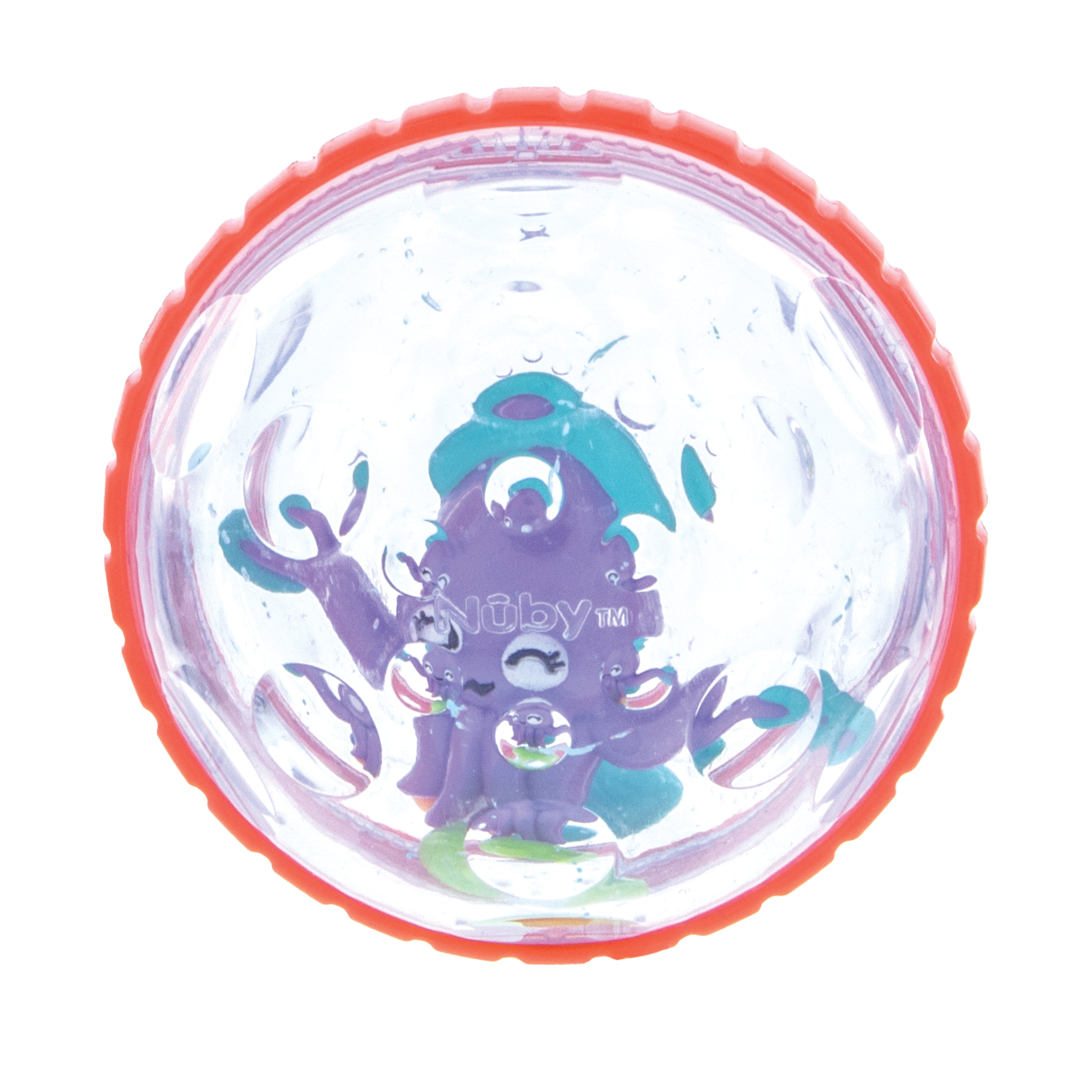 Nuby Bubbly Buds Interactive Baby Bath Toys, 4 Pack