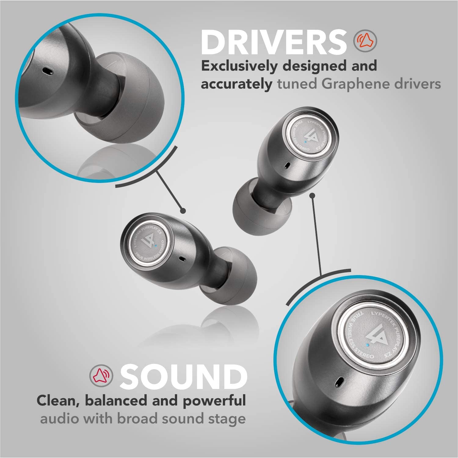 lypertek tevi true wireless earbuds