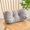 Gray, variant on Thickened Solid Color Lumbar Support Cushion, Waist Back Pillow, Multi-Use Pad for Bedside Sofa Office Chair & Office Prone Sleeping Waist Support