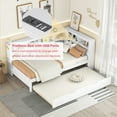 thumbnail image 6 of Bellemave Pine Wood Storage Twin Daybed White, 6 of 12