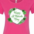 thumbnail image 4 of Inktastic Happy St. Patrick's Day Clovers Women's T-Shirt, 4 of 5
