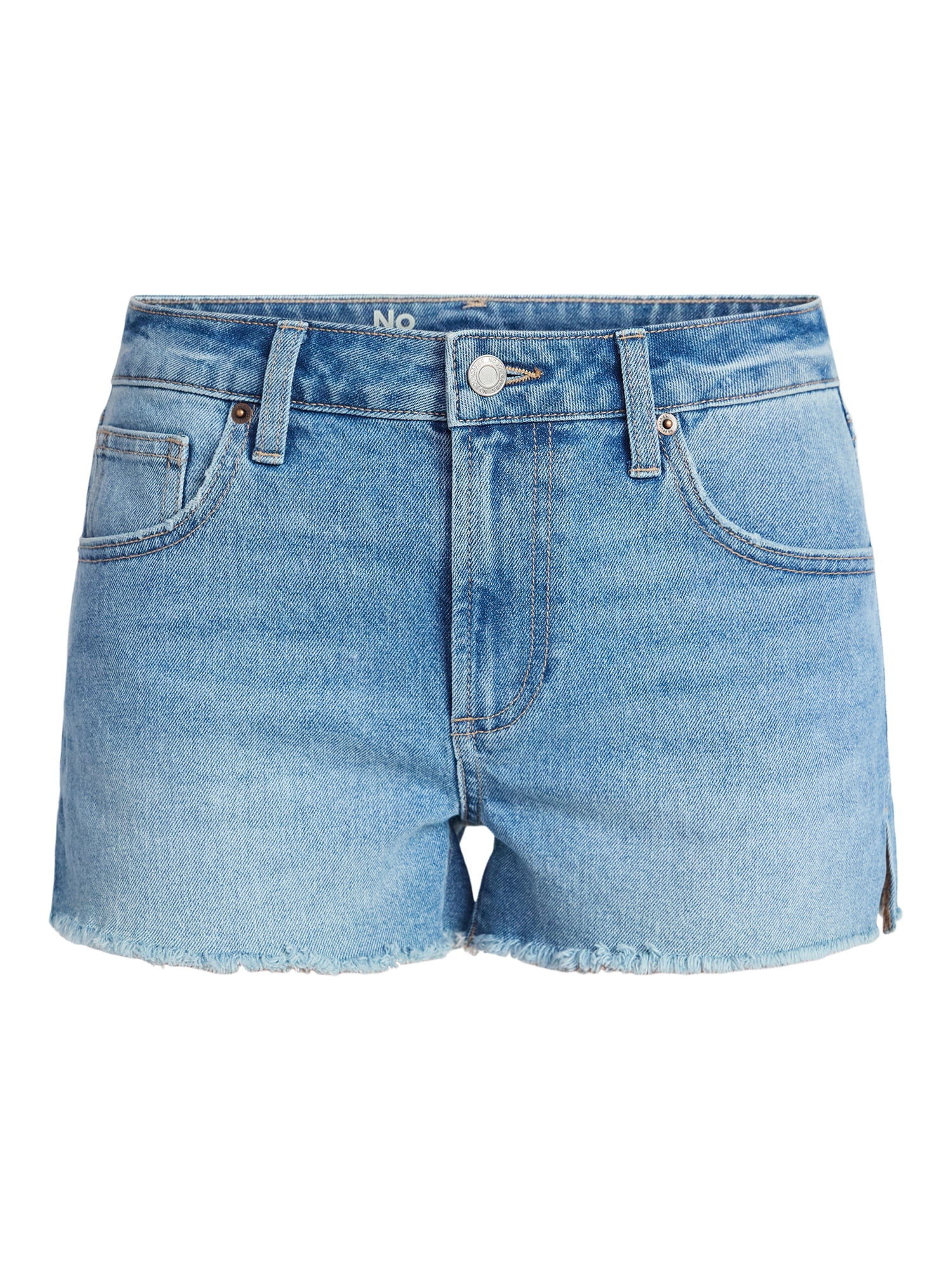 No Boundaries Mid-Rise Denim Shorts, 3" Inseam, Women's 00-20