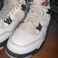 thumbnail image 2 of Ni - ke Jordan 4 White Cement, 2 of 5