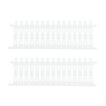 thumbnail image 4 of Miangastore 1Set Abs Material Fence Model Mr1405 Diy Garden Fence Mini Ornament Home Display 1M, 4 of 8
