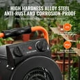 thumbnail image 5 of KFFKFF Greenhouse Heater with Adjustable Thermostat, 1500W Quick Heat, Overheat Safety, Dual-Speed, Compact Electric Heater Fan for Greenhouses, Floral Spaces, and Offices, 5 of 9